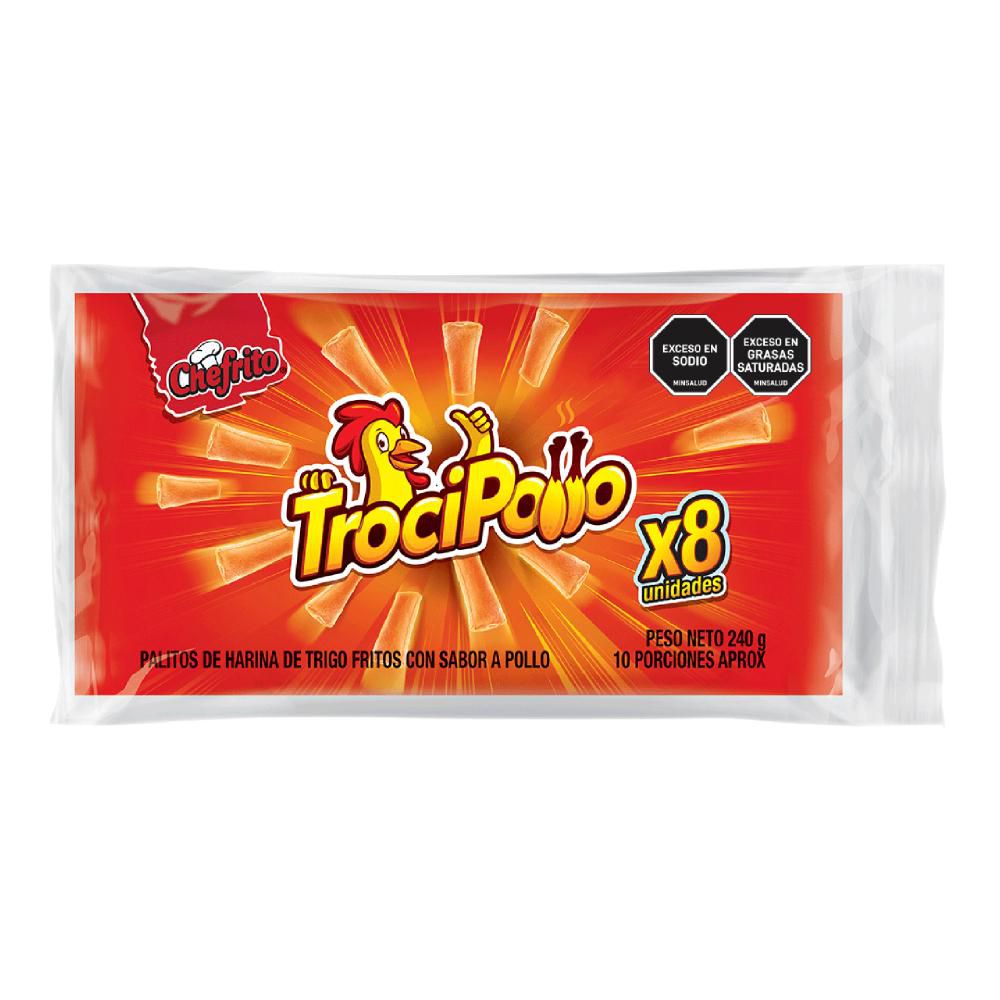 Trocipollo CHEFRITO palitos de harina de trigo fritos (240  gr) img #1