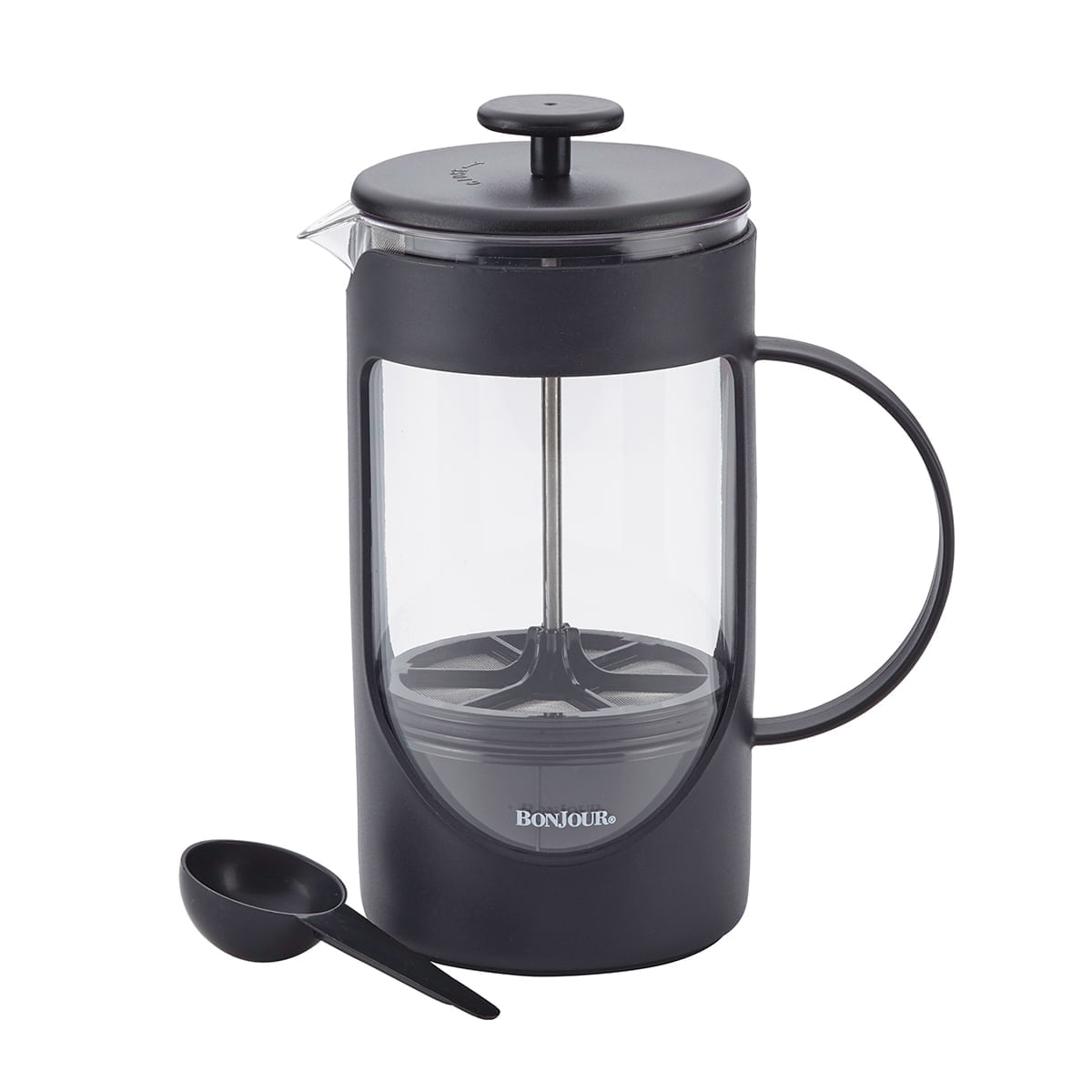 Prensa Francesa 40 onzas/ 9 tazas/ 1.1L, en plástico Tritan™ con filtro Lock and Toss. BonJour. img #1