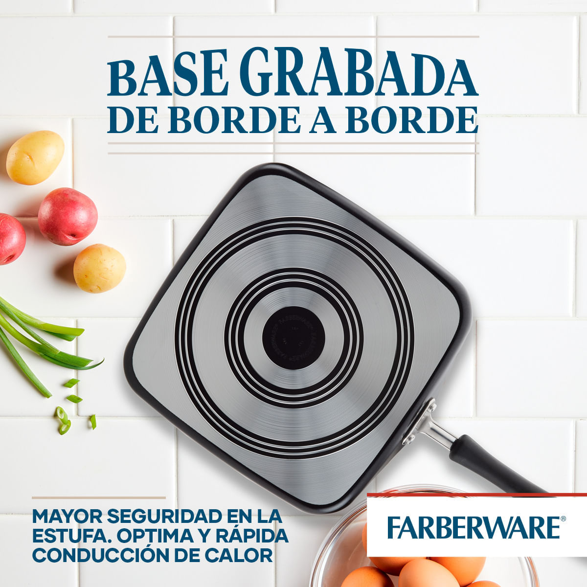 Plancha 28cm, antiad. DiamondMax® Cookstart Farberware img #6