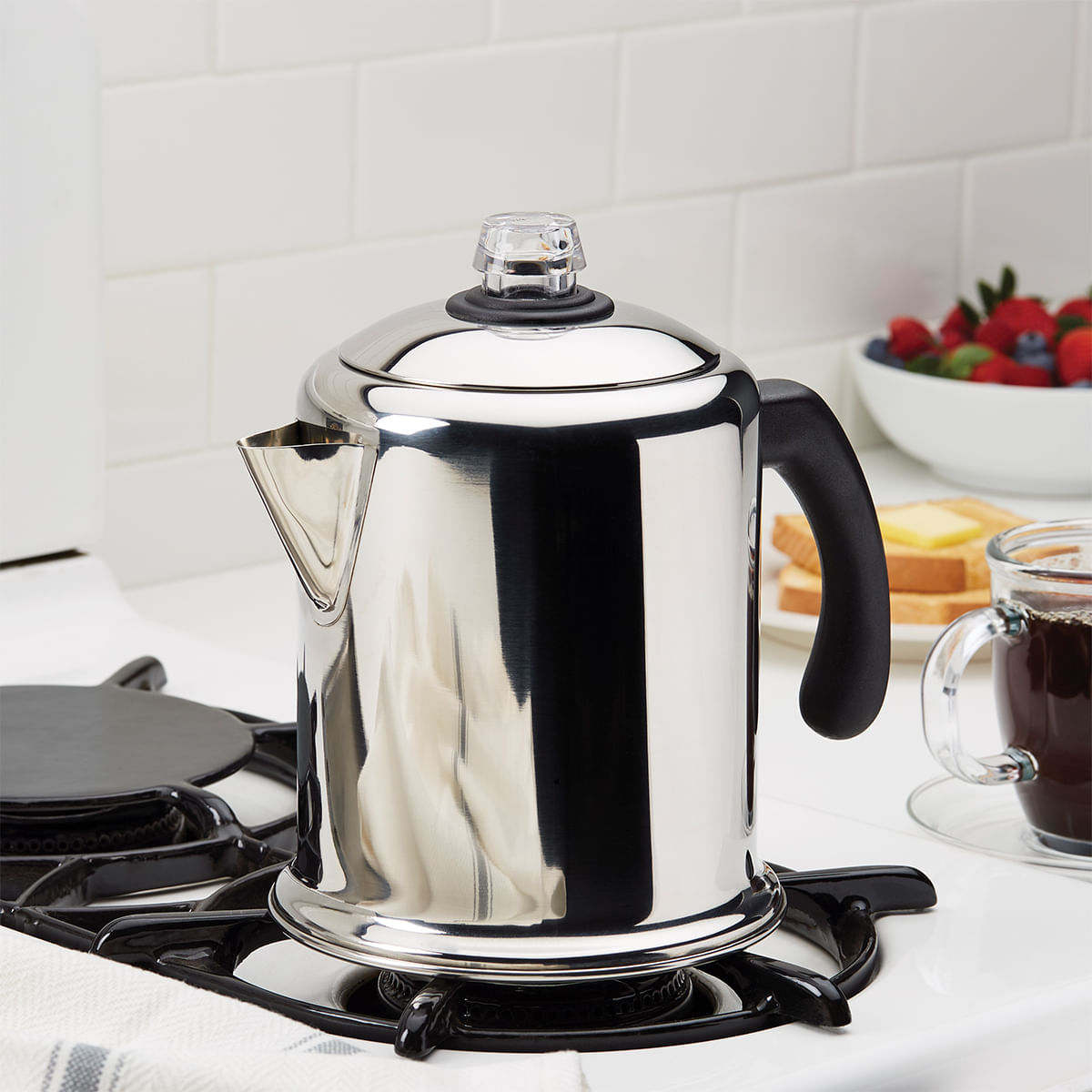 Percolador 12 tazas, acero inoxidable, Farberware img #2