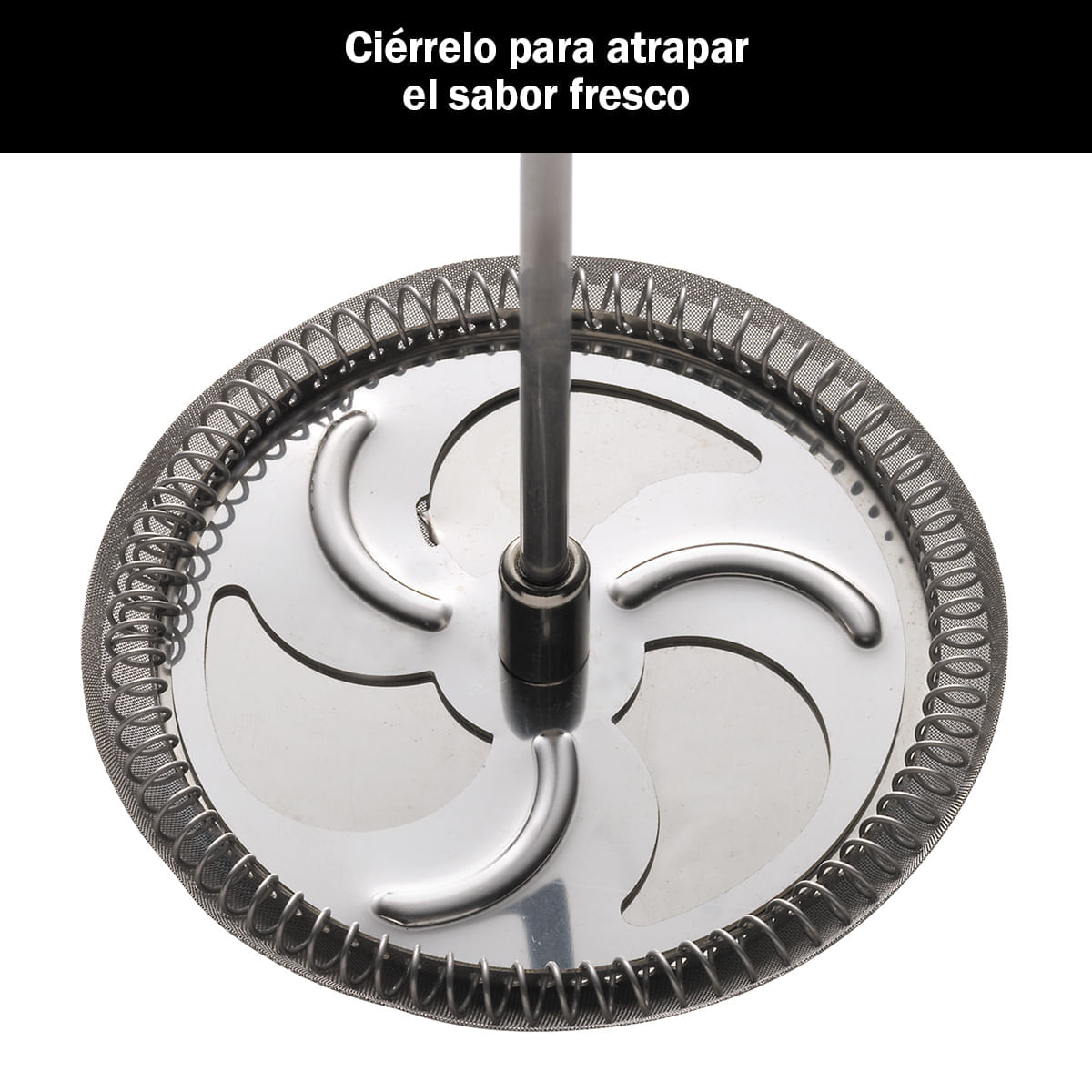 Cafetera de prensa francesa, 8 tazas, color bronce, BonJour Maximus. img #8