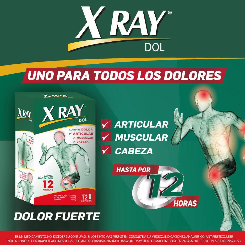 Tabletas XRAY alivia hasta por 12 horas (12  und) img #4