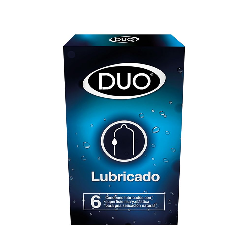 Condones DUO lubricado (6  und) img #1
