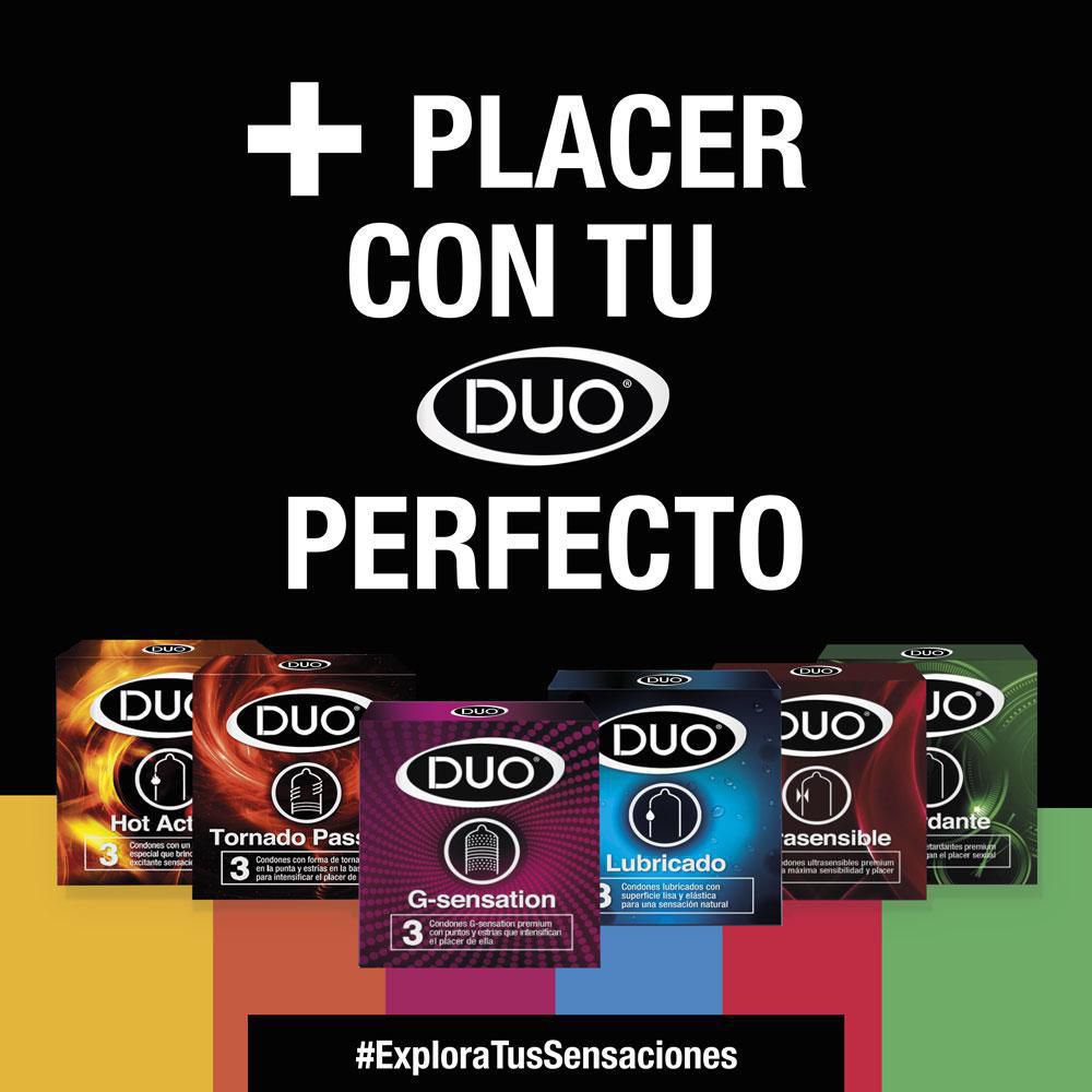 Condones DUO lubricado (6  und) img #5