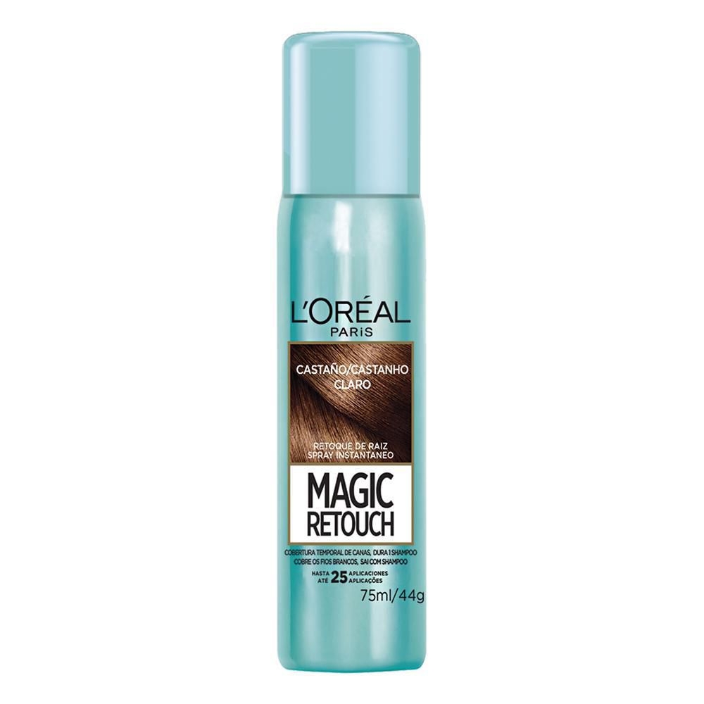 Spray retoque de raíz  MAGIC RETOUCH castaño claro (75  ml) img #1