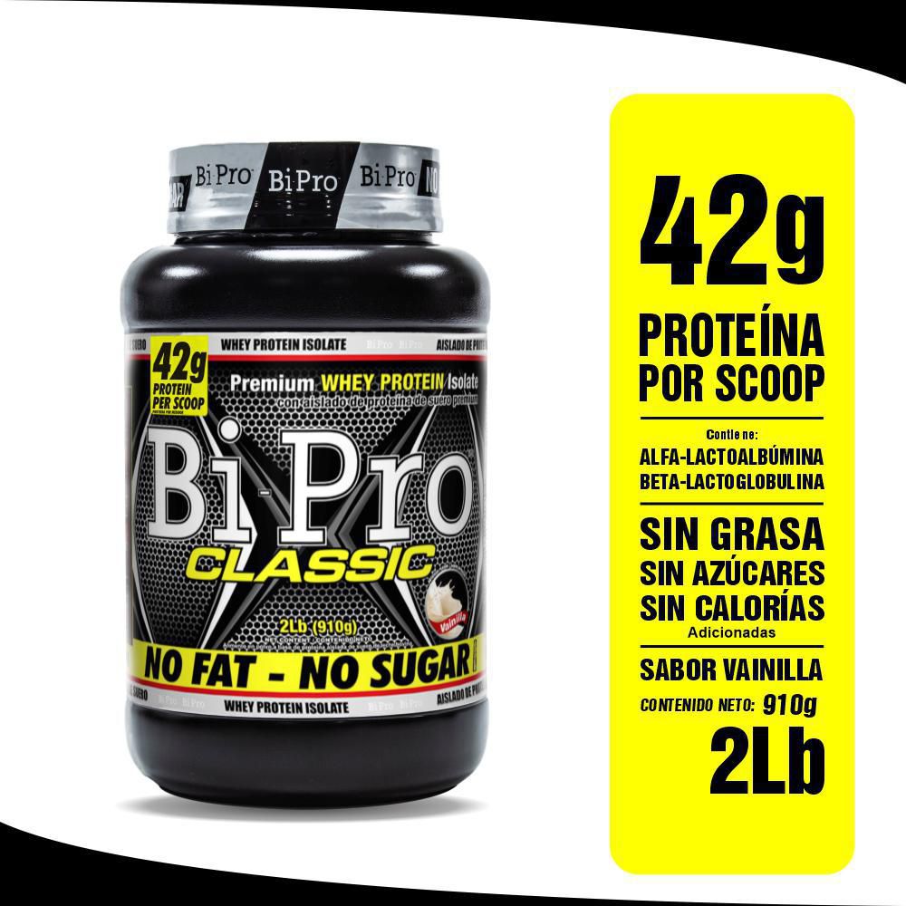 Proteína MEGAPLEX bi pro classic sabor vainilla (2  lb) img #1