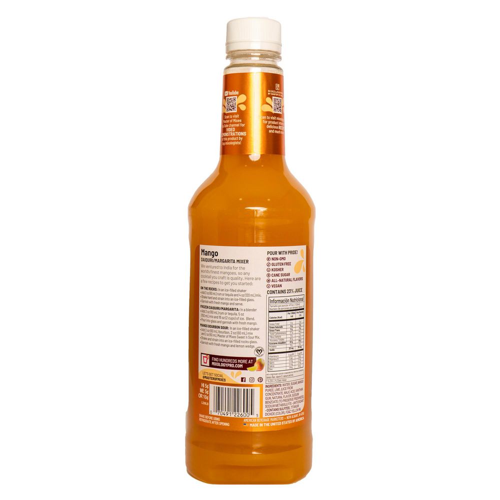 Base para coctel  MASTER mango (1000  ml) img #2