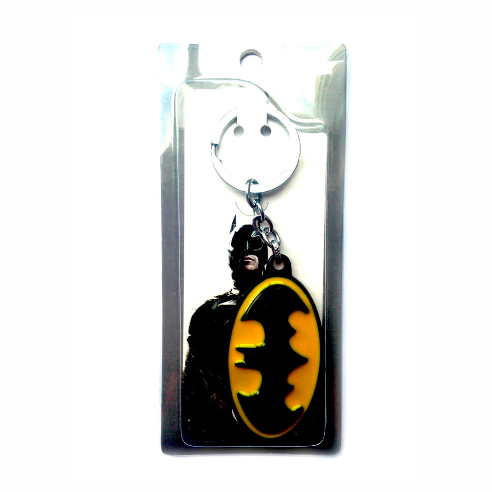 Batman Llavero metálico Black Logo - Núbilo