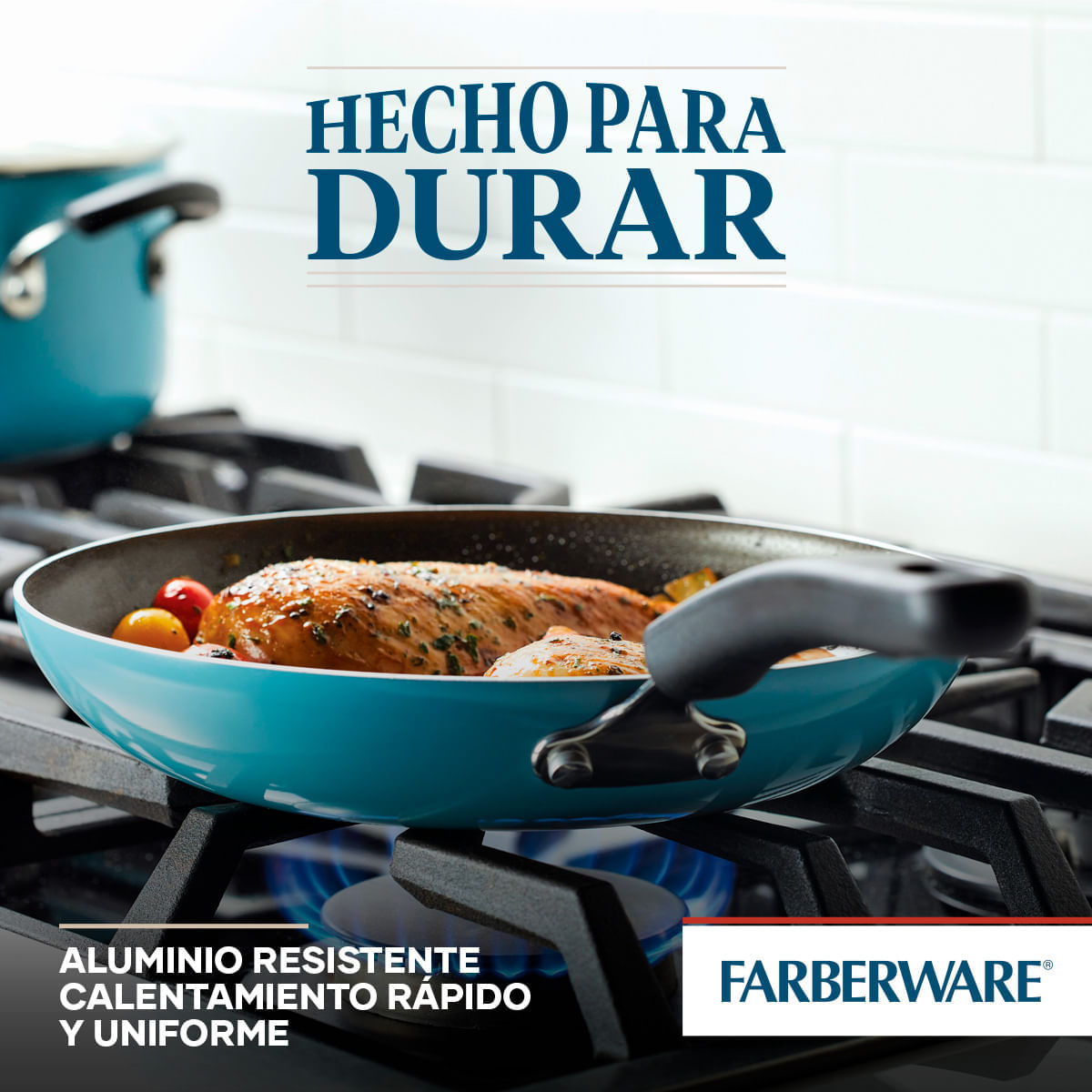 Set sartenes 21cm y 25cm. Antiad. DiamondMax® Cookstart Farberware. img #3