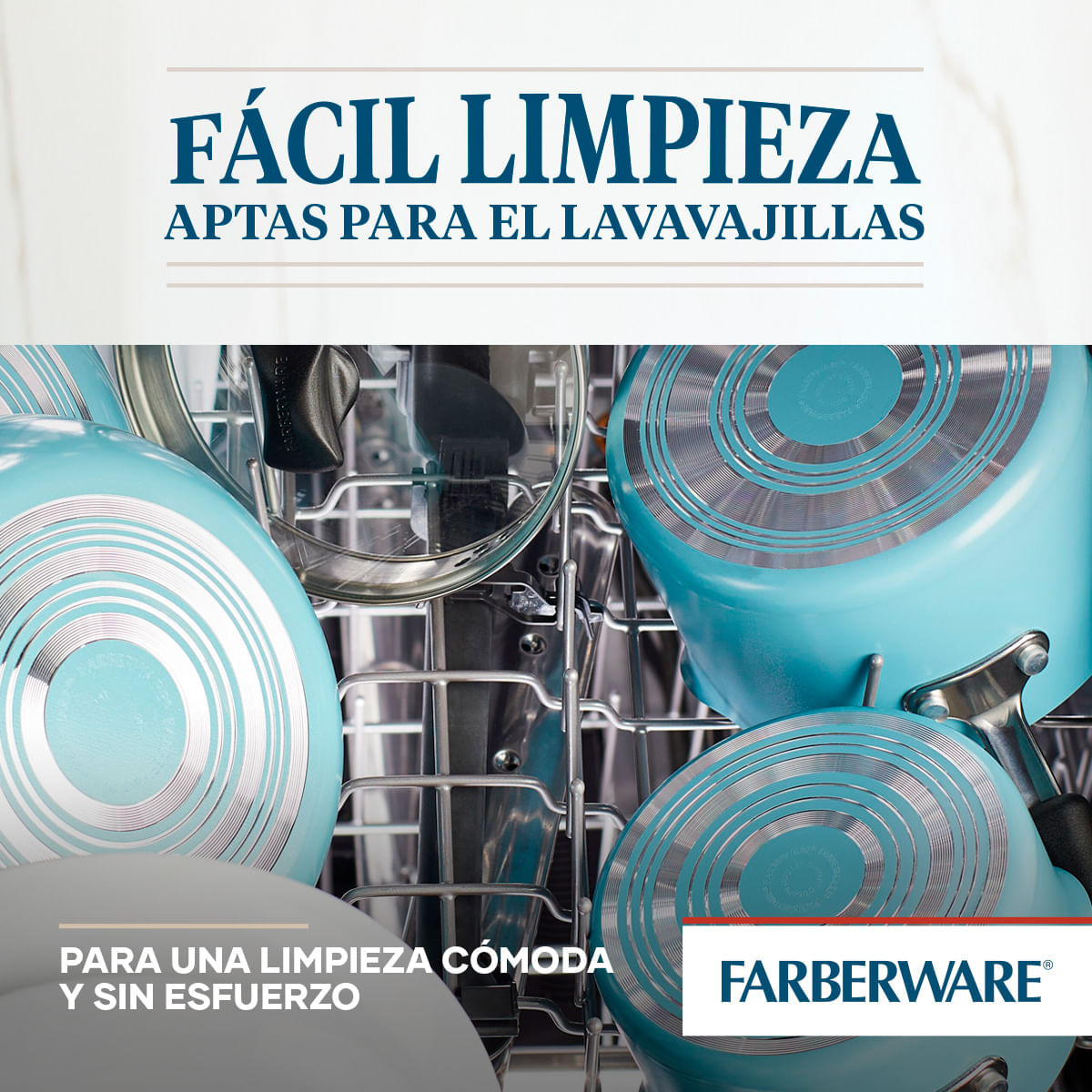 Set sartenes 21cm y 25cm. Antiad. DiamondMax® Cookstart Farberware. img #7