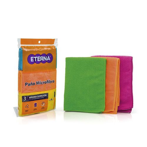 Paños ETERNA microfibra (3  und)