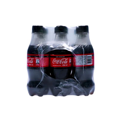 Gaseosa Coca Cola ZERO botella x12und (3000  ml)