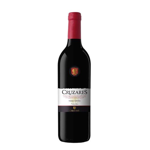 Vino tinto CRUZARES MARCA EXCLUSIVA joven  (750  ml)