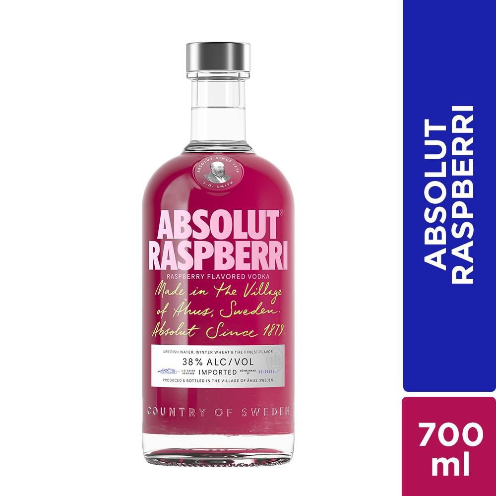 Vodka ABSOLUT botella raspberri (700  ml) img #1