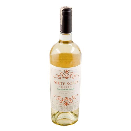 Vino blanco SIETE SOLES sauvignon  (750  ml)