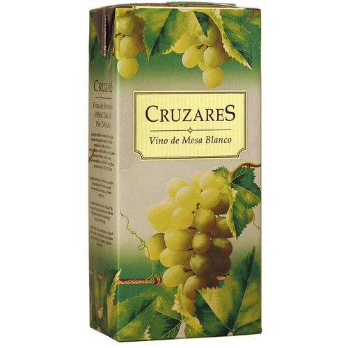 Vino blanco CRUZARES MARCA EXCLUSIVA de mesa  (1000  ml)