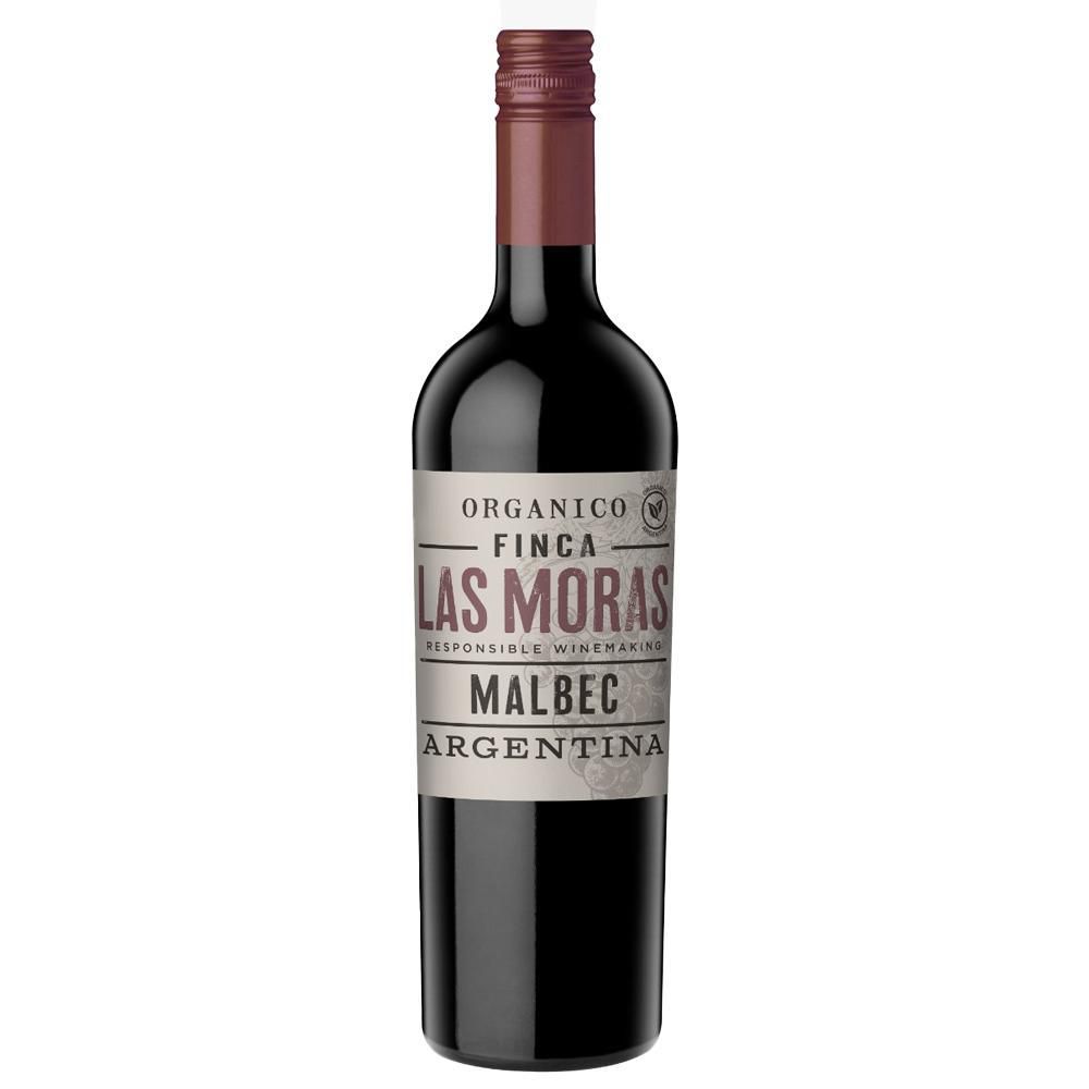 Vino tinto LAS MORAS orgánico Malbec (750  ml) img #1
