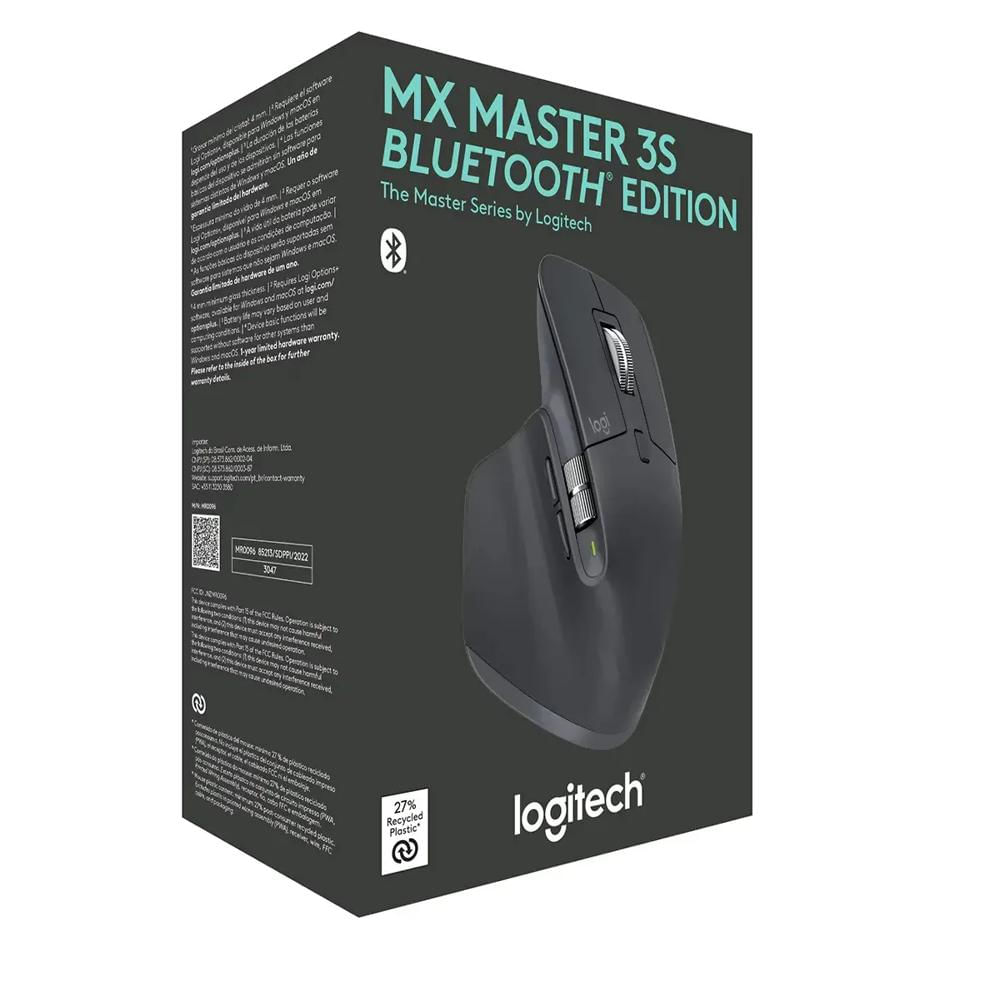 Mouse Logitech Mx Master 3S Edition Bluetooth Negro img #4
