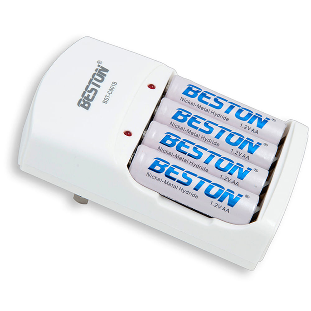 Pila Recargable Beston AA USB para usar en detectores de metales