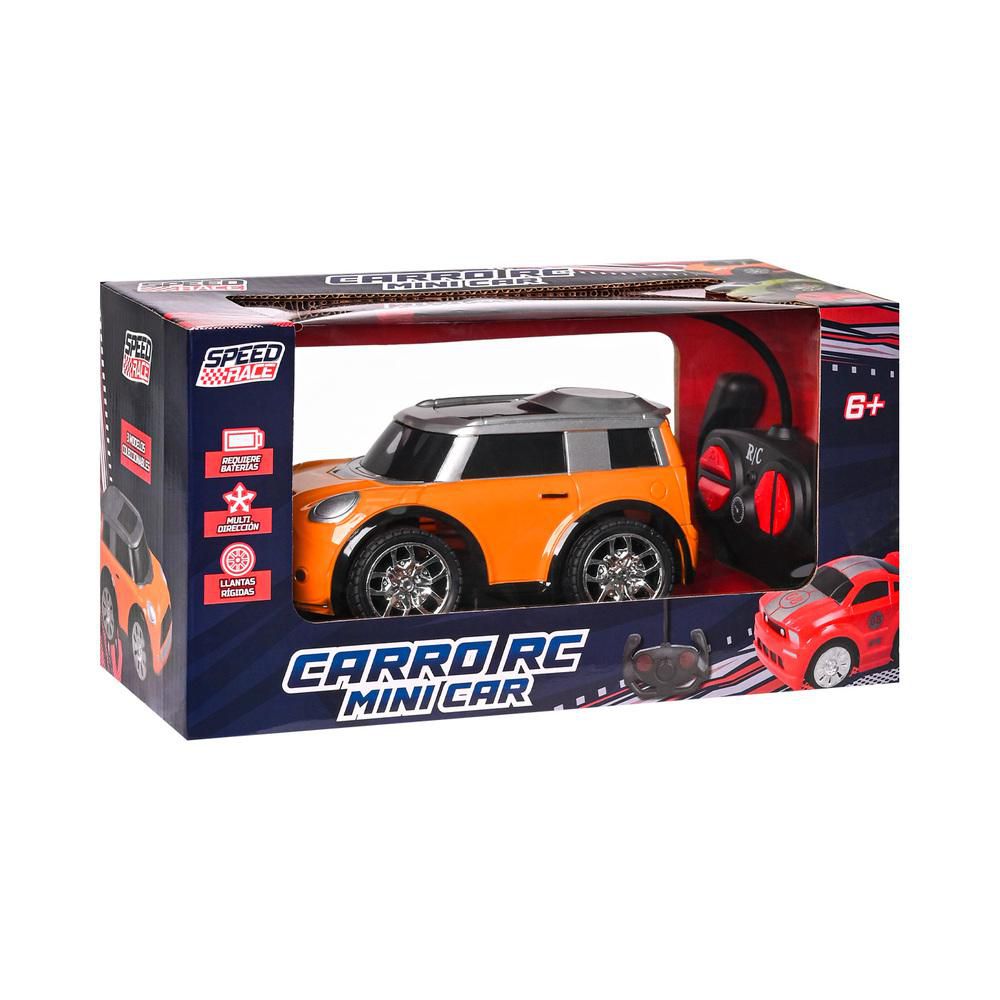 Mini Carro SPEED RACE de Colección TOY LOGIC a Control Remoto Amarillo img #1