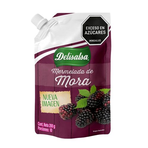 Mermelada DELISALSA de mora (200  gr)