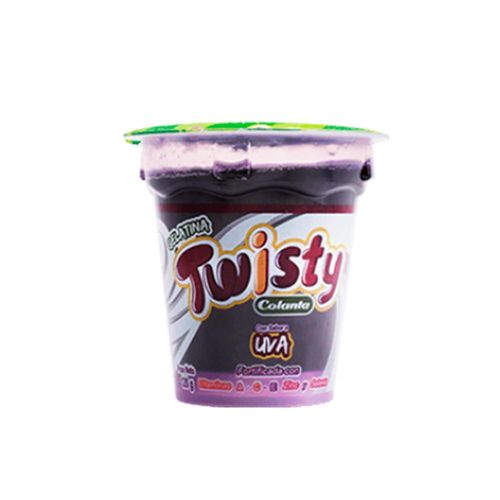 Gelatina COLANTA twisty sabor a uva (140  gr)