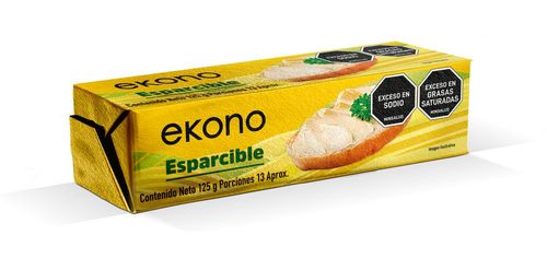 Esparcible EKONO margarina en barra (125  gr)