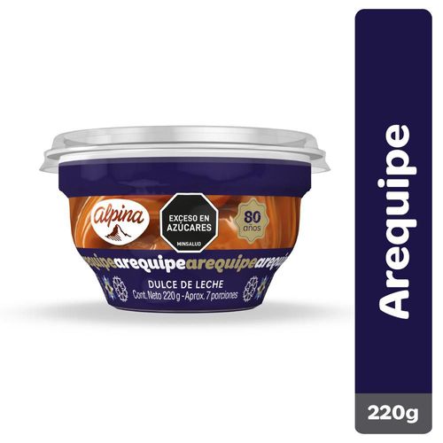 Arequipe ALPINA vaso (220  gr)