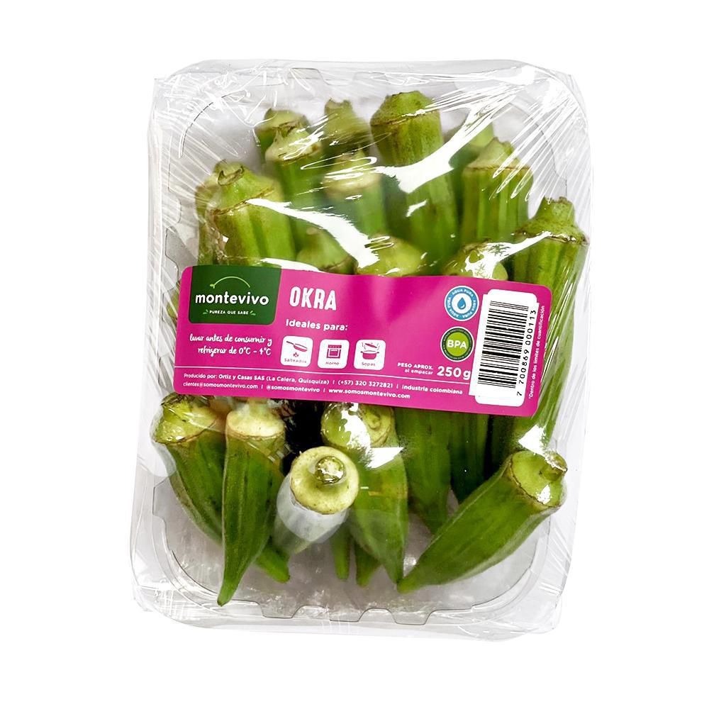 Bandejas Okra  250  gr img #1