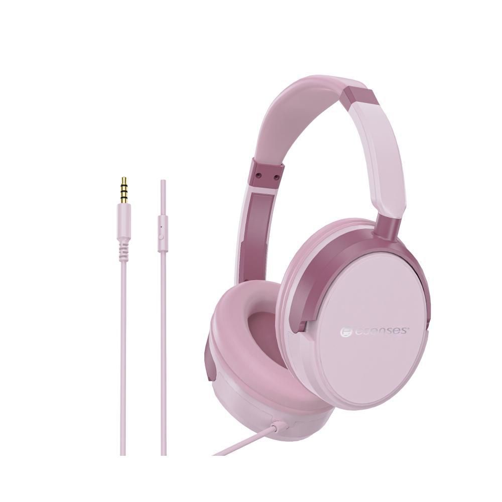 Audfonos Alámbricos ESENSES Rosado HP101 ROSADO ROSADO img #1