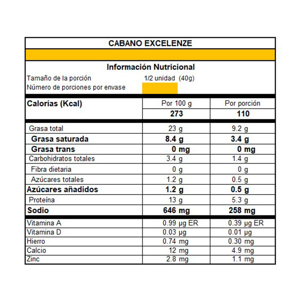 Cábano PORCHI a granel img #3