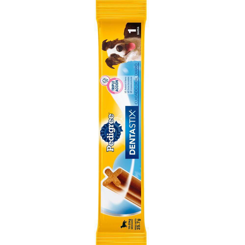 Snack para perros PEDIGREE dentastix cuidado oral diario (25.7  gr) img #1