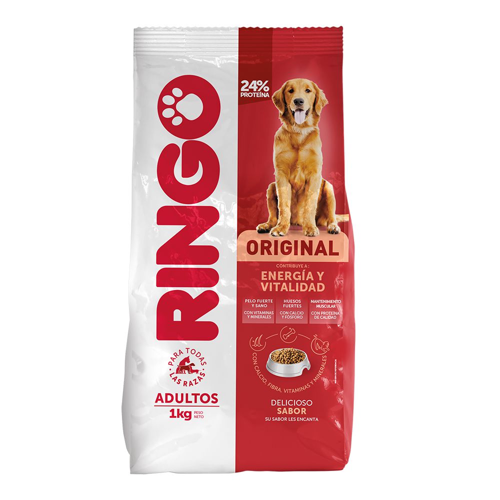 Comida para perros RINGO adultos para todas las razas (1000  gr) img #1