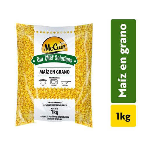 Vegetal Maíz En Grano  MC CAIN 1000  gr