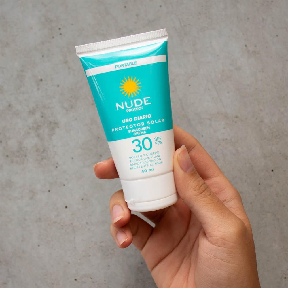 Protector solar NUDE uso diario FPS 30 (40  ml) img #4