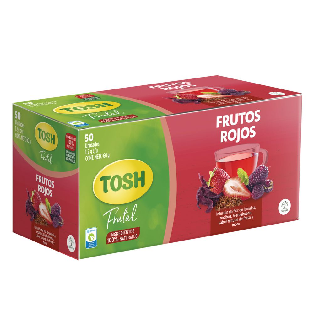 Té TOSH frutos rojos (60  gr) img #2