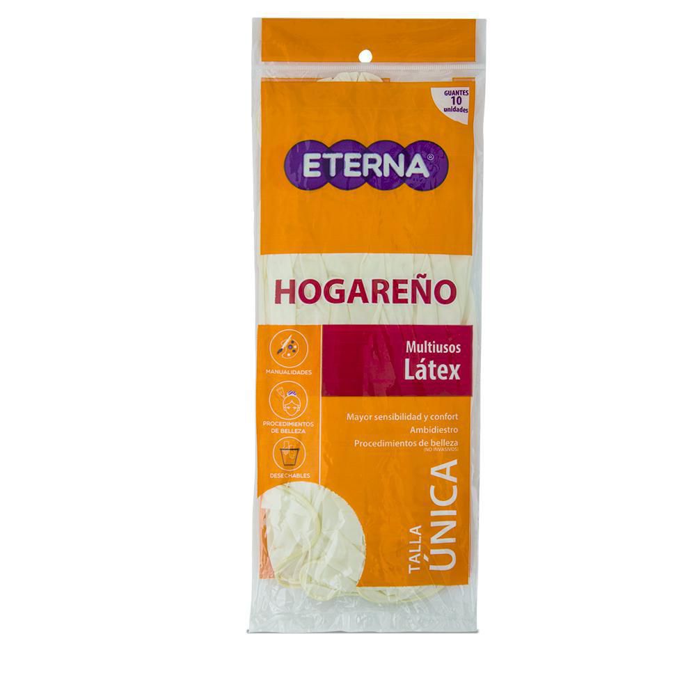 Guantes ETERNA hogar de látex talla única (1  und) img #1