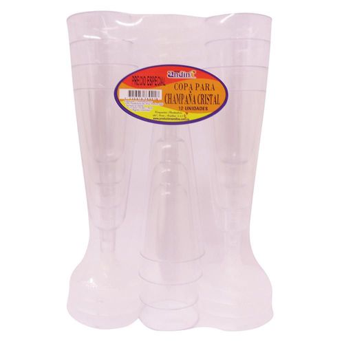 Copa plástica NEW ANDIN champaña precio especial