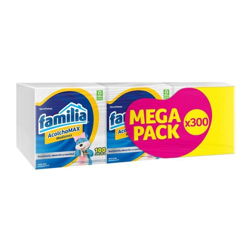Servilletas FAMILIA medianas (300  und)