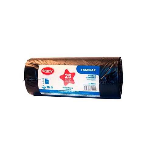Bolsa para basura CHARLY familiar 65x90 cm