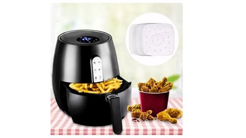 Papel de cocina PARAFINO uso airfryer 22x22 cm