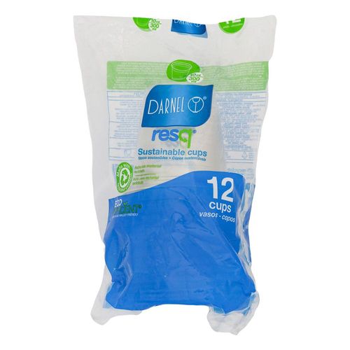 Vasos desechables DARNEL 10 Oz material reciclado
