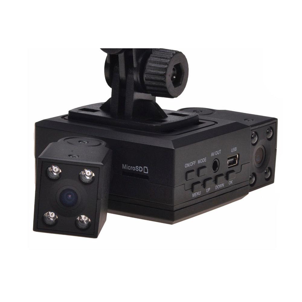 Camara Dvr Para Carro Doble Lente Con Pantalla Carulla