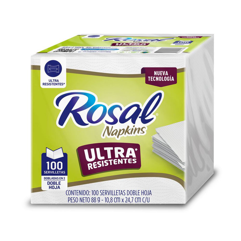 Servilletas ROSAL doble hoja (100  und) img #1