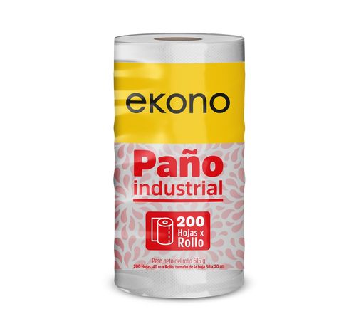 Paño de limpieza EKONO industrial reutilizable (200  und)