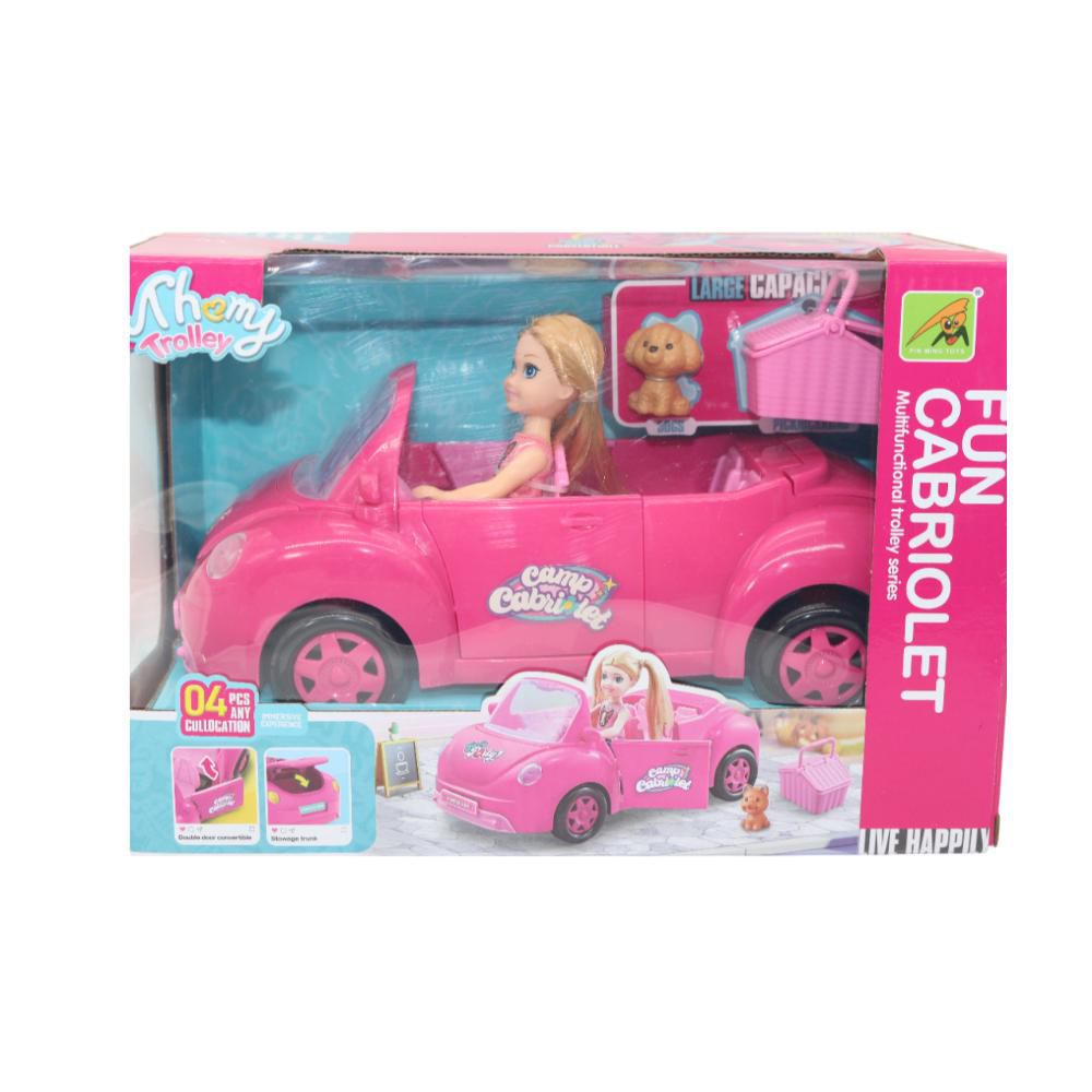 Muñeca  Travel Con Carro  PLASTICOS ASOCIADOS img #1