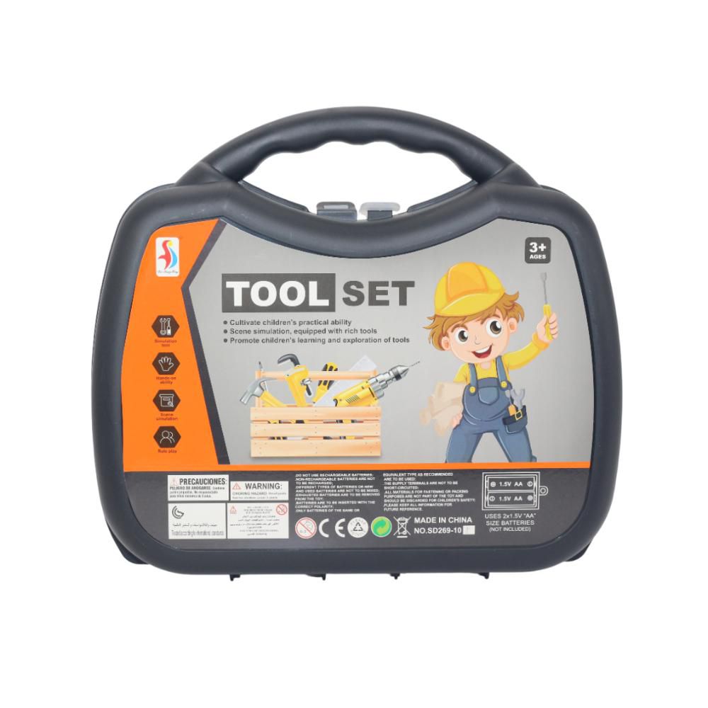 Set Herramientas Tool Pilas Maletin PLASTICOS ASOCIADOS img #2