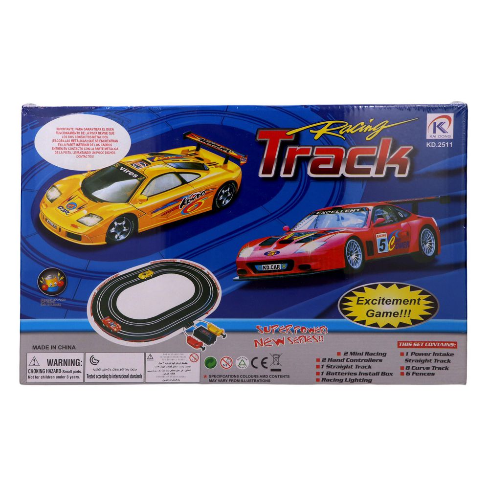 Pista PLASTICOS ASOCIADOS Carros Racing Pilas Caja img #1