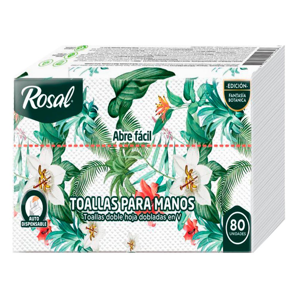 Toallas ROSAL para manos (80  und) img #2