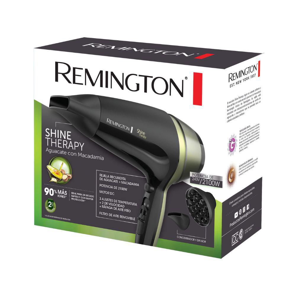SECADOR CABELLO AGUACATE MACAD REMINGTON D13A(110)F img #5